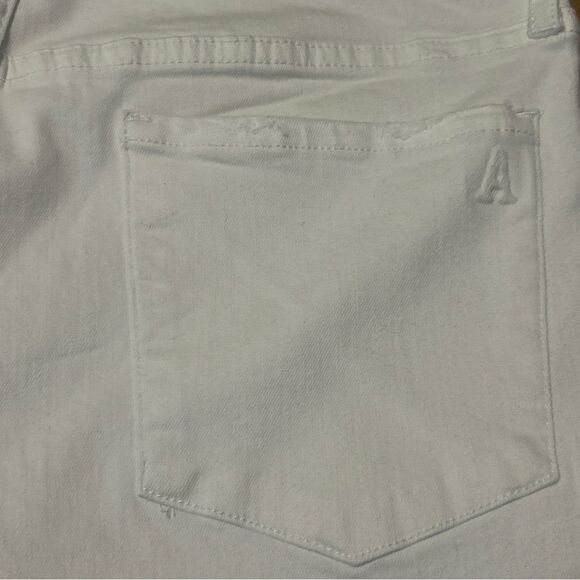 Articles of Society Sarah Skinny Jeans Whitehall Distressed White Size 29 - Picture 6 of 13